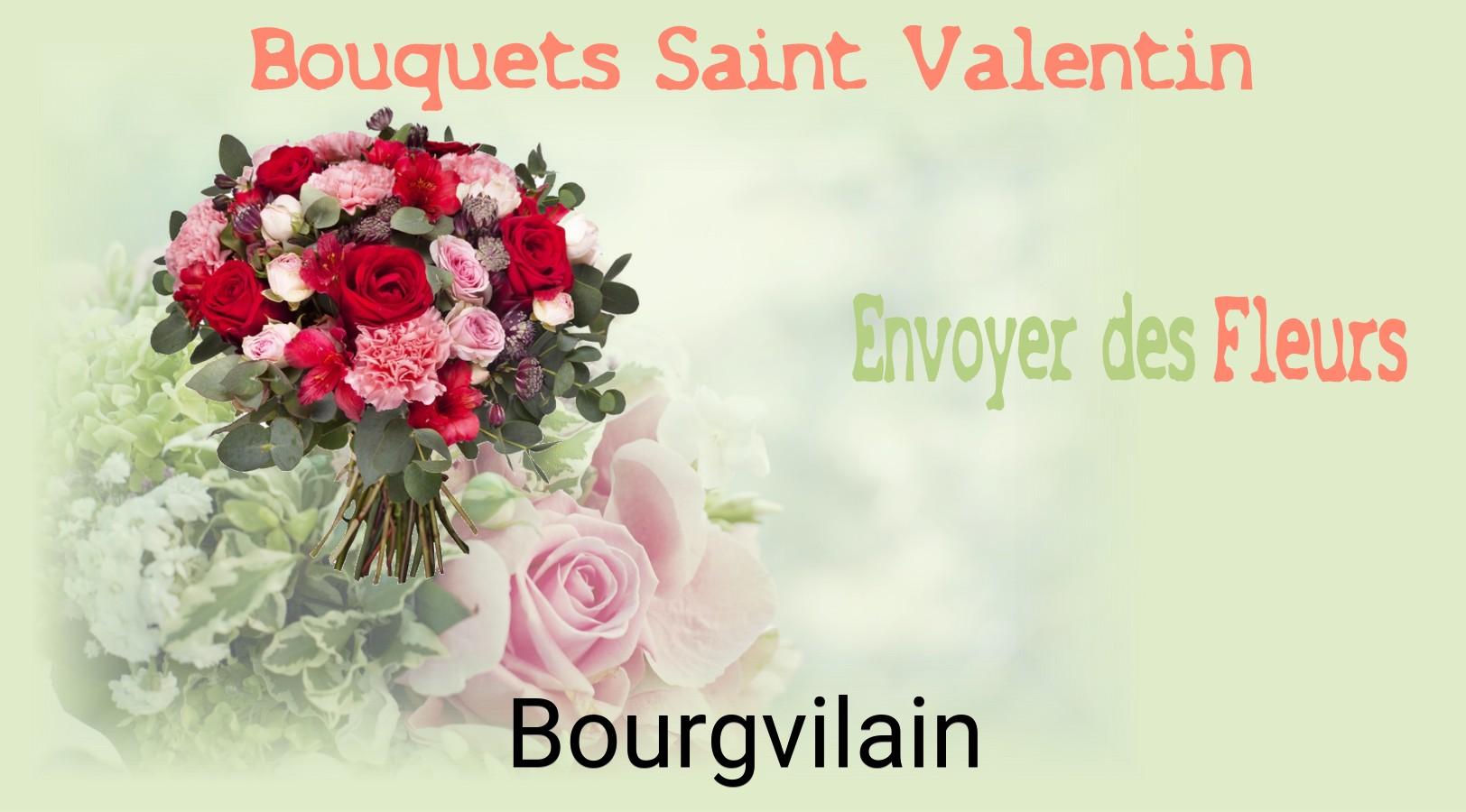 Roses de Saint-Valentin livrées à Bourgvilain